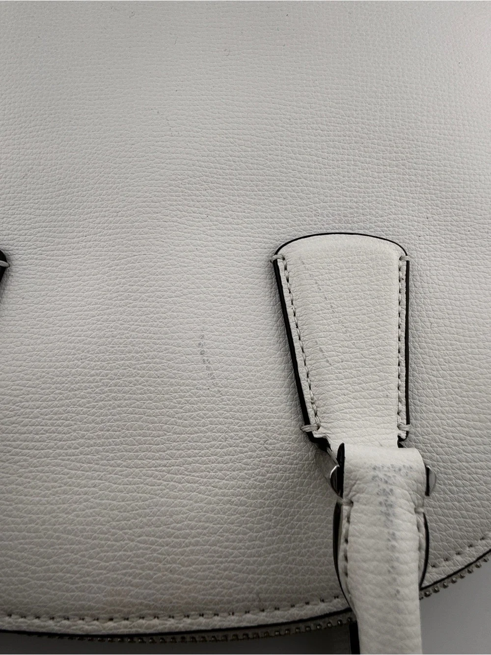 Kate Spade Sylvia Perforated Large Dome Satchel - Optic White